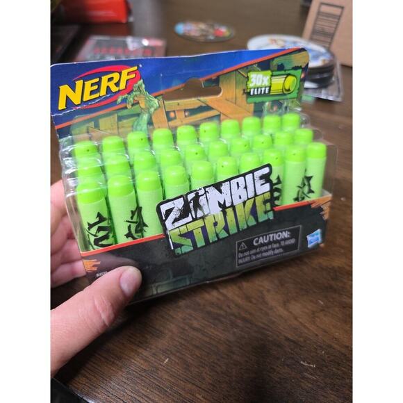 NOS Nerf Zombie Strike Dart Gun Refill 30x Elite Sealed Free S&H - Picture 4 of 16